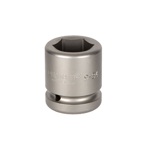 Momento 0-4, 4 mm 6-Point Impact Socket, 1/4" Female Square Drive, Non-Magnetic, Non-Covered, Impact Rated