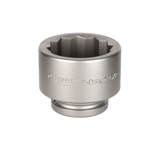 Momento 2-D6K1 5/8, 1-5/8 12-Point Impact Socket, 3/4" Female Square Drive