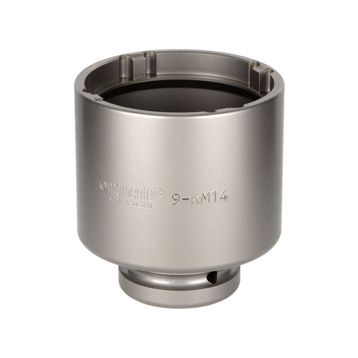 Momento 2-KM9, KM9 - KM Nut Axial Nut Impact Socket, 3/4" Female Square Drive, Fixed Magnet