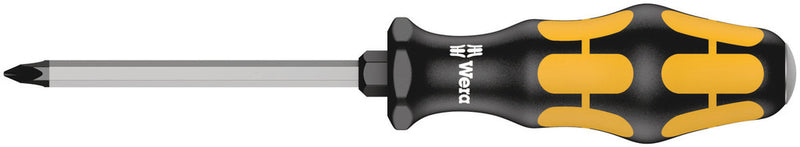 Wera 05017052001, Pozidriv, Black Point Tip, Kraftform Screwdriver, 918 SPZ