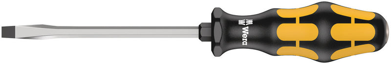 Wera Slotted, Black Point Tip, Kraftform Screwdriver, 932 A