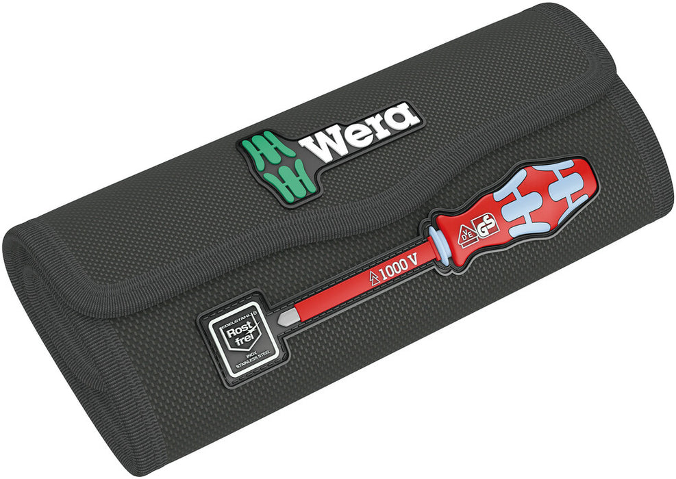 Wera 05136540001, 9477 Folding pouch for sets of up to 17 Kraftform Kompakt VDE Stainless, empty