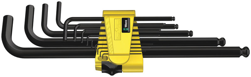 Wera 05021728001, BlackLaser, Ball-End, Hex-Plus, Inch Hex L-Key, 950/13