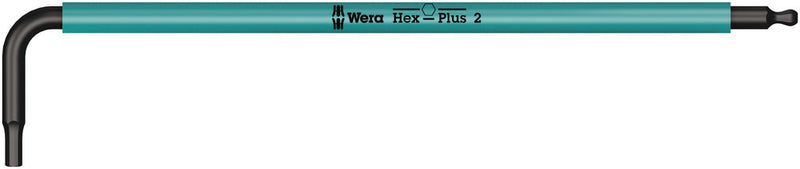 Wera 05022602001, Multicolor, BlackLaser, Ball-End, Hex-Plus, Metric Hex L-Key, 950 SPKL