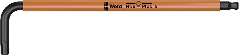 Wera 05022610001, Multicolor, BlackLaser, Ball-End, Hex-Plus, Metric Hex L-Key, 950 SPKL