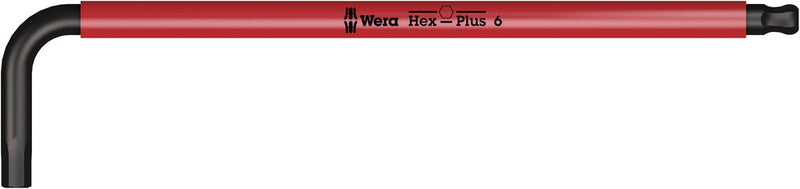 Wera 05022203001, Multicolor, BlackLaser, Ball-End, Holding Function, Hex-Plus, Metric Hex L-Key, 950 SPKL HF