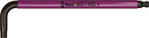 Wera 05022204001, Multicolor, BlackLaser, Ball-End, Holding Function, Hex-Plus, Metric Hex L-Key, 950 SPKL HF