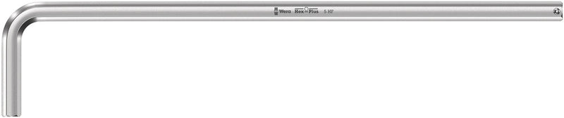Wera 05022122001, Chrome, Holding Function, Hex-Plus, Metric Hex L-Key, 950 L HF