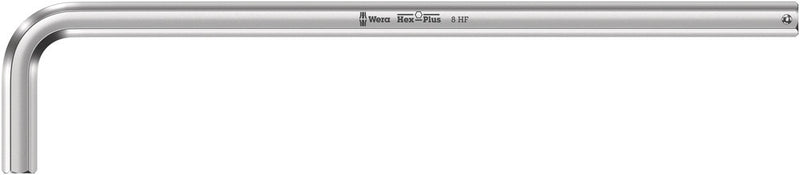 Wera 05022124001, Chrome, Holding Function, Hex-Plus, Metric Hex L-Key, 950 L HF