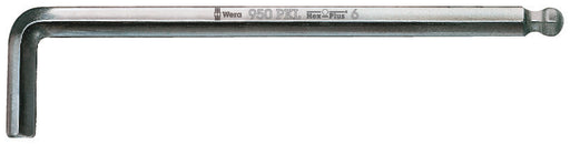 Wera 05022067001, Chrome, Ball-End, Hex-Plus, Metric Hex L-Key, 950 PKL