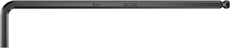 Wera 05022079001, BlackLaser, Ball-End, Hex-Plus, Metric Hex L-Key, 950 PKL