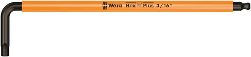 Wera 05022634001, BlackLaser, Ball-End, Hex-Plus, Inch Hex L-Key, 950 SPKL