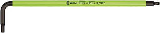 Wera 05022631001, BlackLaser, Ball-End, Hex-Plus, Inch Hex L-Key, 950 SPKL