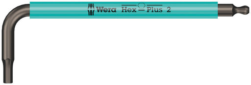 Wera 05022670001, Multicolor, BlackLaser, Ball-End, Hex-Plus, Metric Hex L-Key, 950 SPKS