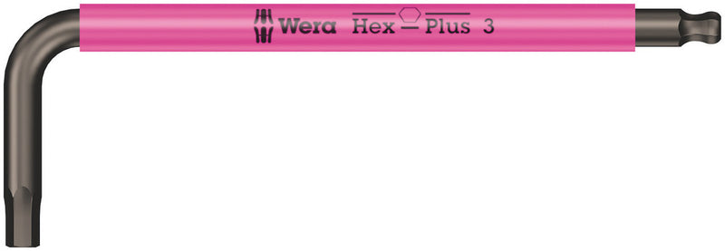 Wera 05022672001, Multicolor, BlackLaser, Ball-End, Hex-Plus, Metric Hex L-Key, 950 SPKS