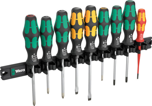 Wera 05051012001, 9650 Magnetic rail Kraftform screwdriver set