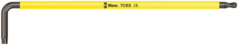 Wera Torx, Multicolor, Zinc-Phosphated, Ball-End, L-Key, 967 SPKXL