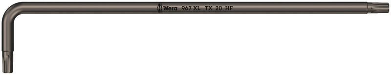 Wera 05024455001, Zinc-Phosphated, Holding Function, Torx L-Key, 967 XL HF