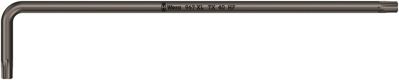 Wera 05024459001, Zinc-Phosphated, Holding Function, Torx L-Key, 967 XL HF