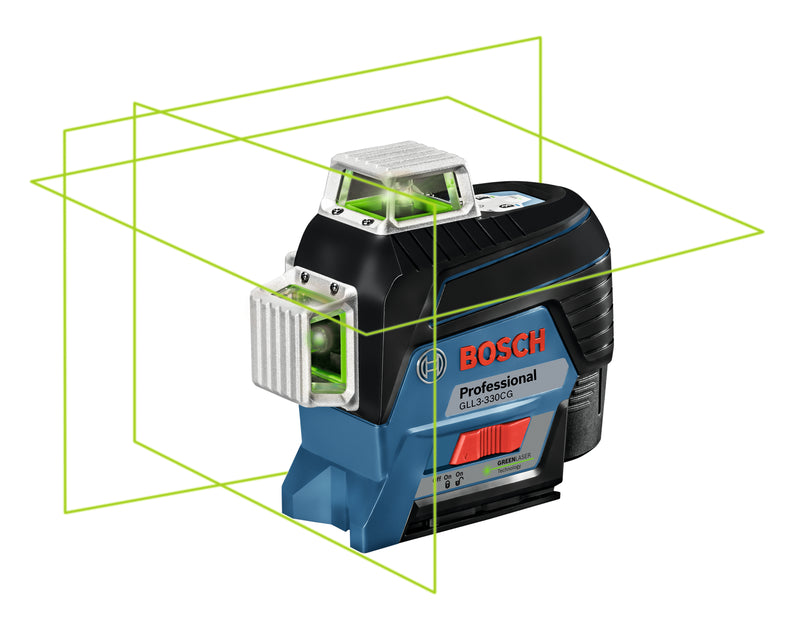 Bosch GLL3-330CG, Leveling and Alignment-Line Laser