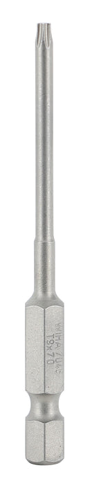 Wiha 74544 Torx Bit T9 - 70mm (2.75) - 10 Pack