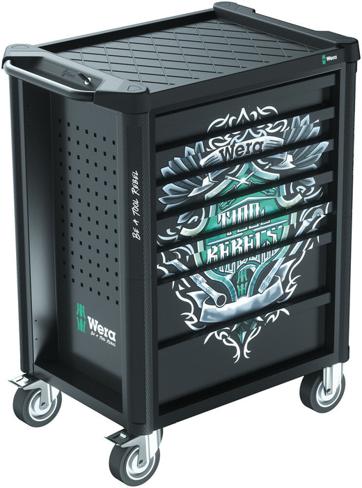 Wera 05150130001, 9700 Tool Rebel Roller Cabinet 1