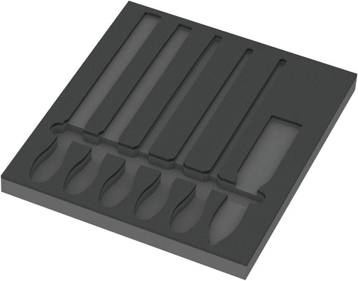 Wera 05137383001, 9883 Foam insert PFERD file set 1, empty