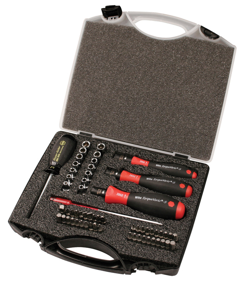 Wiha 28589 59 Piece TorqueVario Bit Set