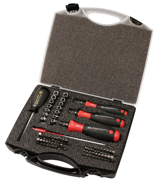 Wiha 28589 59 Piece TorqueVario Bit Set