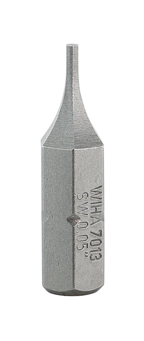 Wiha 71329 Hex Bit .050 - 25mm - 10 Pack