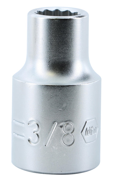 Wiha 33809 12 Point - 1/2" Drive Socket 3/8"