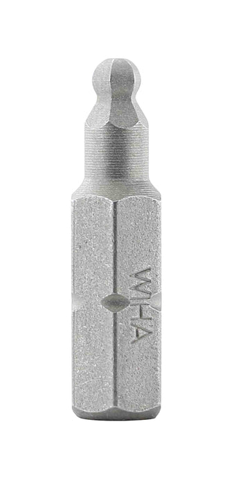 Wiha 71703 Ball End Hex Bit 1/8 - 25mm - 10 Pack