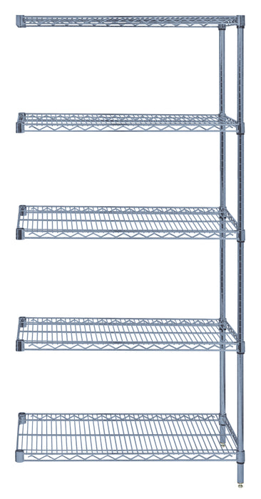 Quantum AD74-1272GY-5 | Wire Shelving Add-On Kit