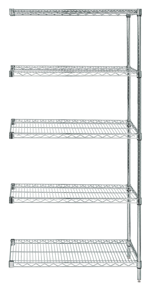 Quantum AD86-1830S-5 | Wire Shelving Add-On Kit