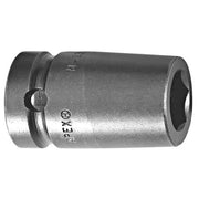Apex M-13MME3X Impact Socket, Metric, 6-Point, For Predrilled Holes, Fixed Magnet, Hex, Fixed Magnet