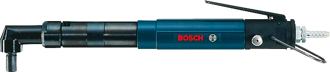 Bosch Pneumatic Angle Nutrunner 0.25 hp, Shut-Off Clutch