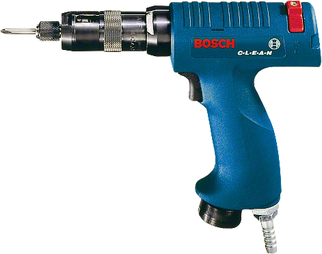 Bosch Pneumatic T-Grip Screwdriver 0.25 hp, Shut-Off Clutch