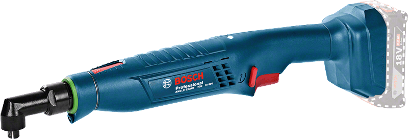 Bosch Exact ION 3-500, Bosch Angle Exact ION 18v, Cordless, Angle, Mechanical Clutch, Shut-Off