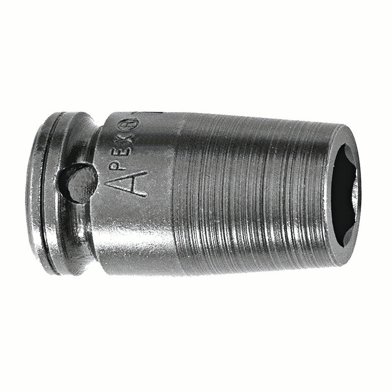Apex 1107, Inch Hex, 6-Point, Standard Length, 1/4" Square Drive, 7/32" Hex Impact Socket