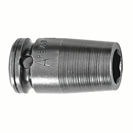 Apex 1107, Inch Hex, 6-Point, Standard Length, 1/4" Square Drive, 7/32" Hex Impact Socket