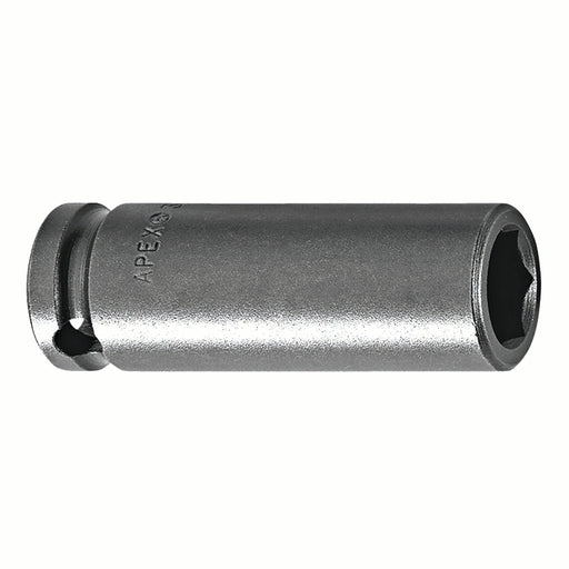 Apex 1208, Inch Hex, 6-Point, Long Length, 1/4" Square Drive, 1/4" Hex Impact Socket