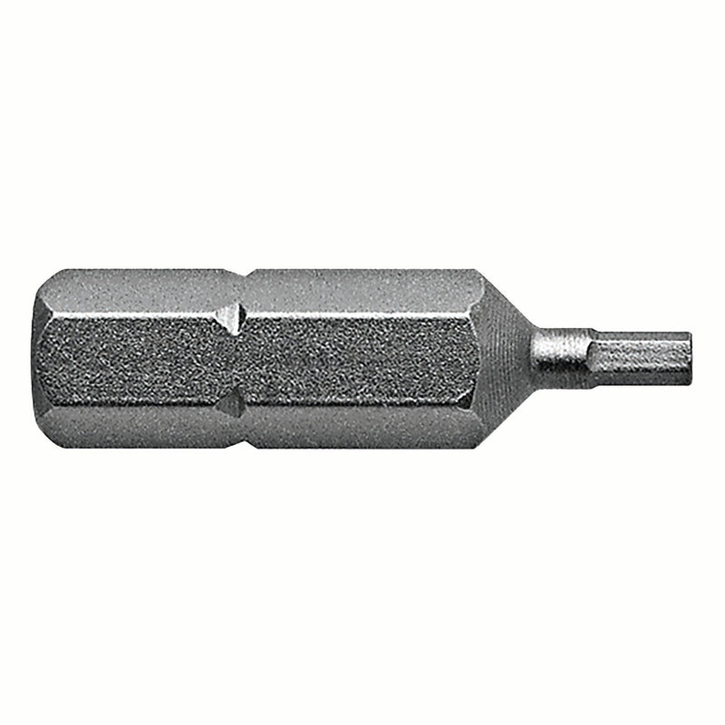 APEX 185-2MM, Metric Hex, 2 mm Hex Key, 1/4" Hex Insert Drive, Max Hardness