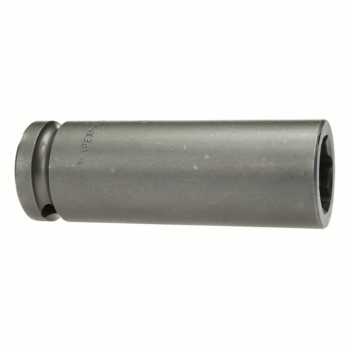 Apex 18MM35 | Impact Socket | 1/2" Square Drive | 18mm Hex | Length: 3.25" (82.5mm) | Metric | 6-Point