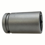 Apex 22MM25X Impact Socket, Metric, 6-Point, Hex