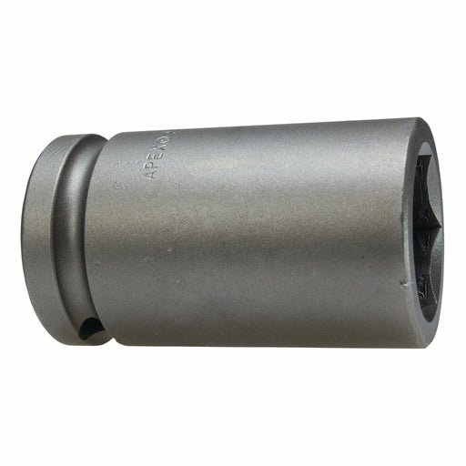 Apex 22MM25, Metric Hex, 6-Point, Long Length, 1/2" Square Drive, 22 mm Impact Socket
