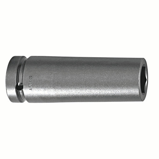 Apex 27MM38, Metric Hex, 6-Point, Long Length, 1" Square Drive, 27 mm Impact Socket