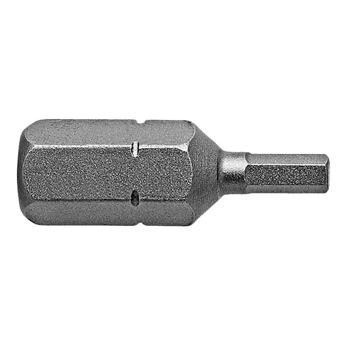 APEX 185-7MM | Insert Bit | 1/4" Hex Drive | 7mm Hex Key | Length: 1.25" (32mm) | Max Hardness