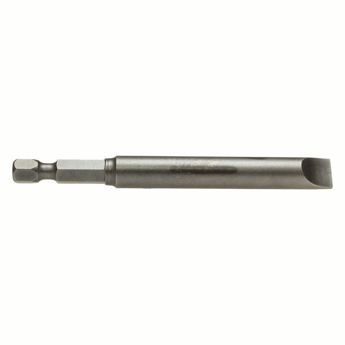 APEX 327-3X | Power Bit | 1/4" Hex Drive | 0.04 x 0.219" (1.02 x 5.6mm) Slotted | Length: 3.5" (88.9mm) | For Shallow Recess | Max Hardness