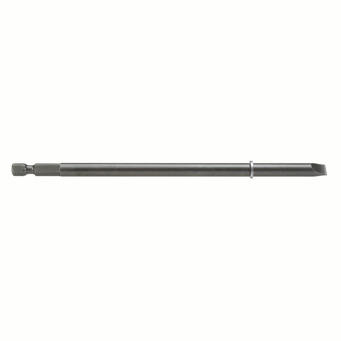 APEX 324-00X | Power Bit | 1/4" Hex Drive | 0.025 x 0.14" (0.64 x 3.6mm) Slotted | Length: 4" (102mm) | Max Hardness