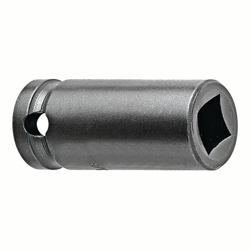 Apex 3612, Square Nut, 4-Point, Standard Length, 3/8" Square Drive, 3/8" Square Impact Socket